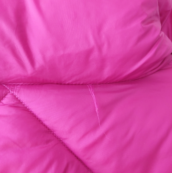 Oofwear The Shapes' Lab Fuchsia Pink Puffer Jacket Women's Size 14 BNWT - Picture 13 of 16